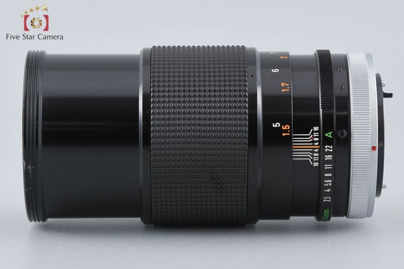 Canon Lens (Single Focus) Fd F/2.5 S.C.