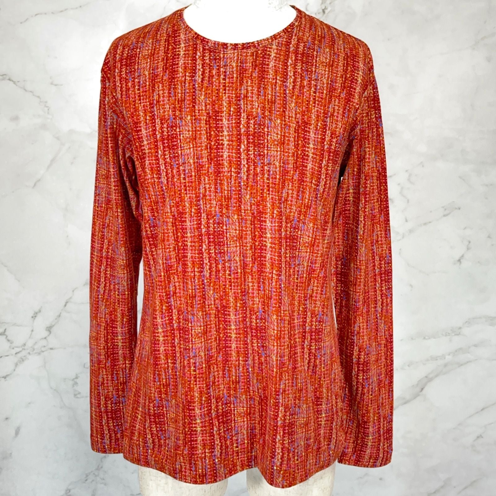 Issey Miyake 7 Minutes, Long -Sleeved Cut -And -Sew Men T 2