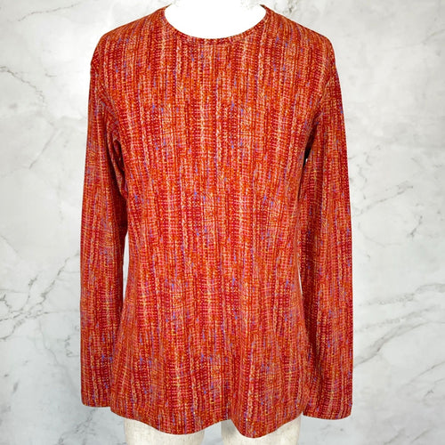Issey Miyake 7 Minutes, Long -Sleeved Cut -And -Sew Men T 2