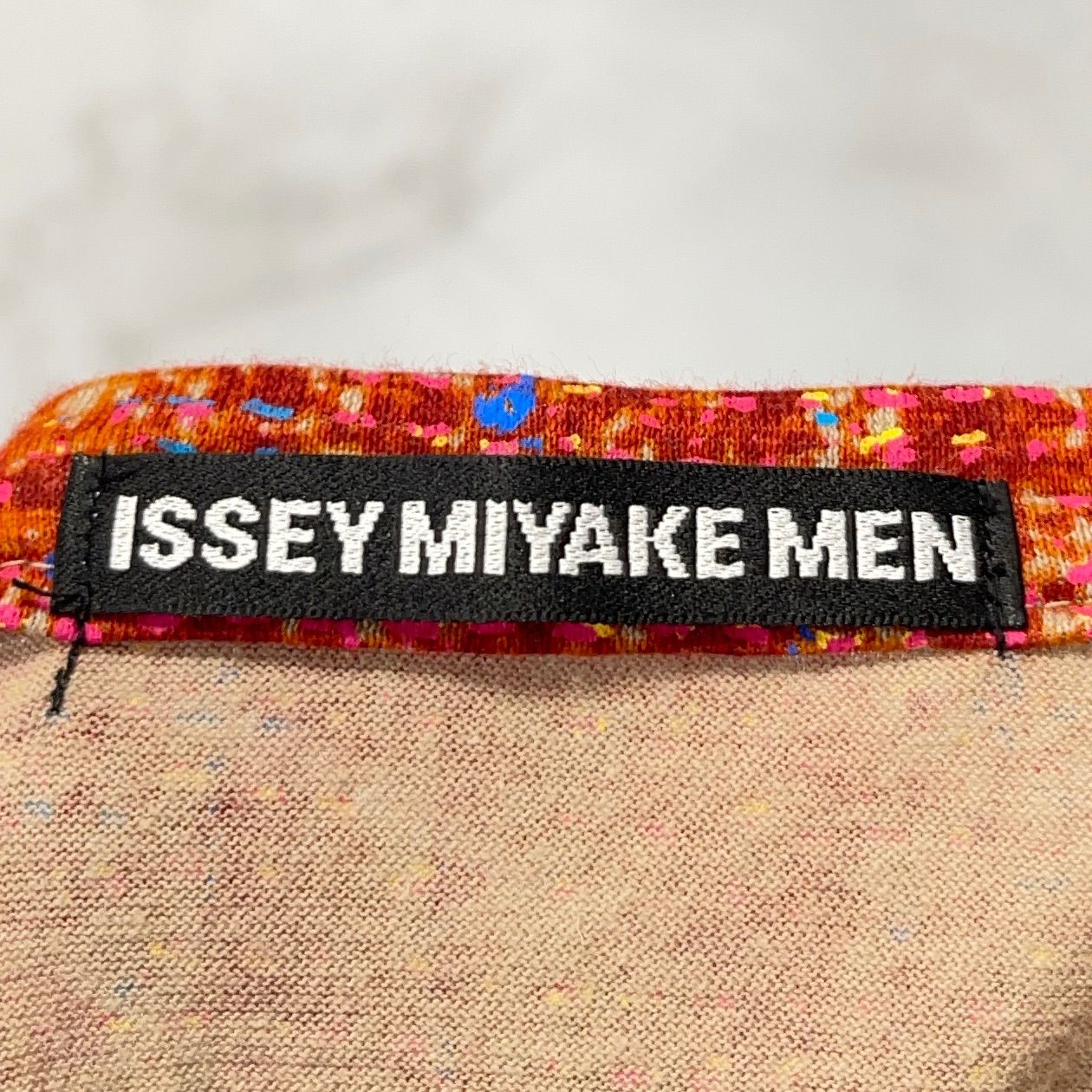Issey Miyake 7 Minutes, Long -Sleeved Cut -And -Sew Men T 2