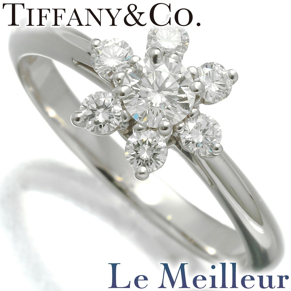Tiffany Ring Tiffany&Co. Pt950 11.5 Ok