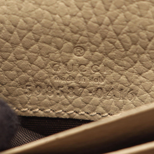 Gucci Bi-Fold Wallet Gg 598587 G Used A