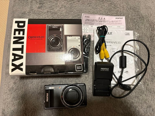 Pentax Compact Digital Cameras Optio Vs20 Noble Black