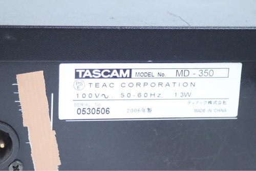 Tascam Others Md-350 Md