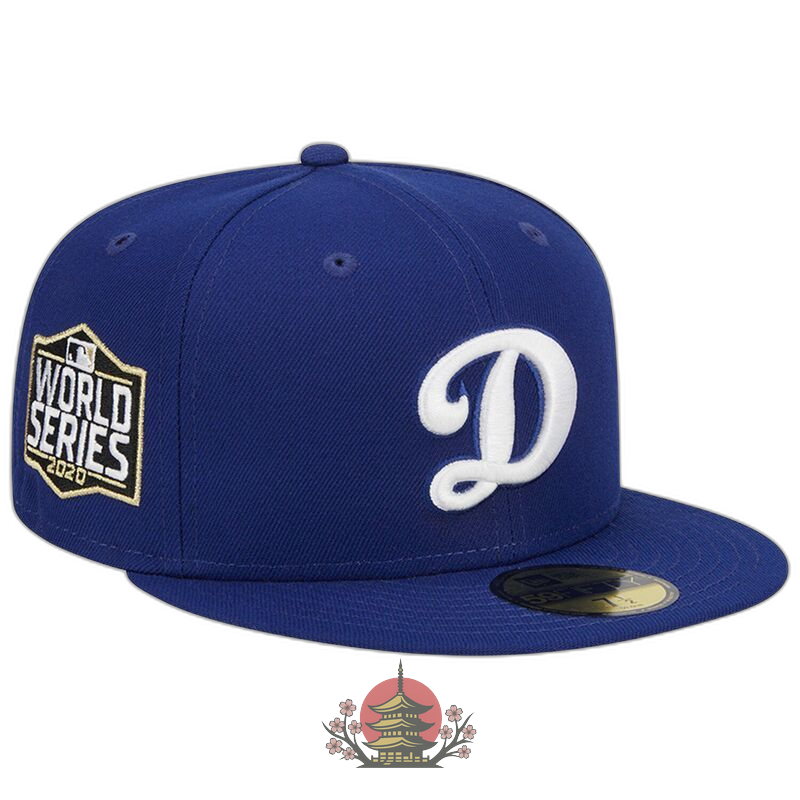Others Mens New Era Royal Los Angeles Dodgers Alternate Logo 2020 World Series