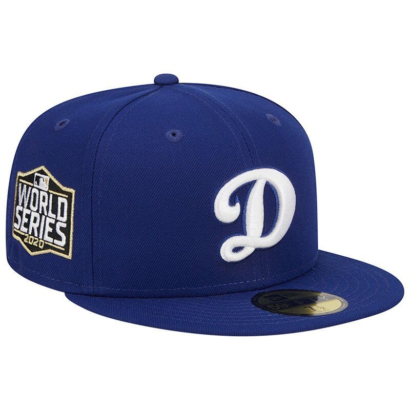 Others Mens New Era Royal Los Angeles Dodgers Alternate Logo 2020 World Series