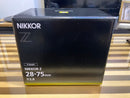 Nikon Lens (Zoom) Nikkorz28-75Mmf/2.8 Nikonz
