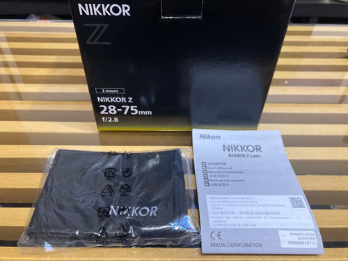 Nikon Lens (Zoom) Nikkorz28-75Mmf/2.8 Nikonz