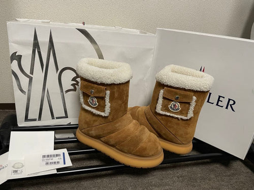 Moncler Sheepskin Boots