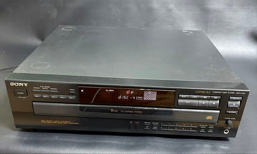 Sony Cd Md Cassette Deck Cdp-C445 5