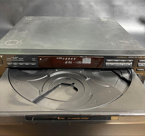 Sony Cd Md Cassette Deck Cdp-C445 5