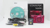 Compact Digital Cameras E3002 Nikon Coolpix S6100