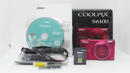 Compact Digital Cameras E3002 Nikon Coolpix S6100