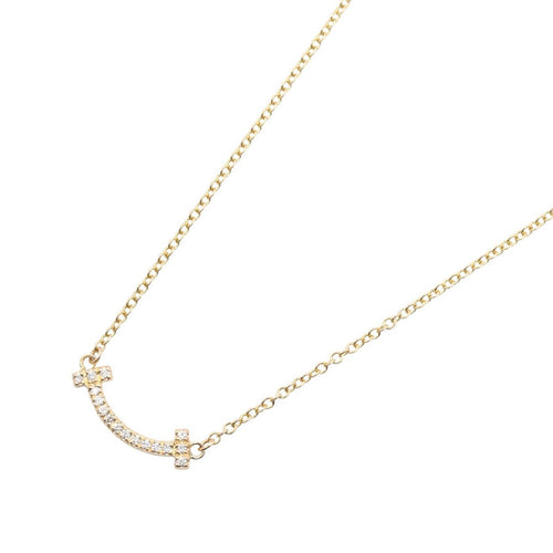 Tiffany Necklace Co T 41/45.5Cm K18