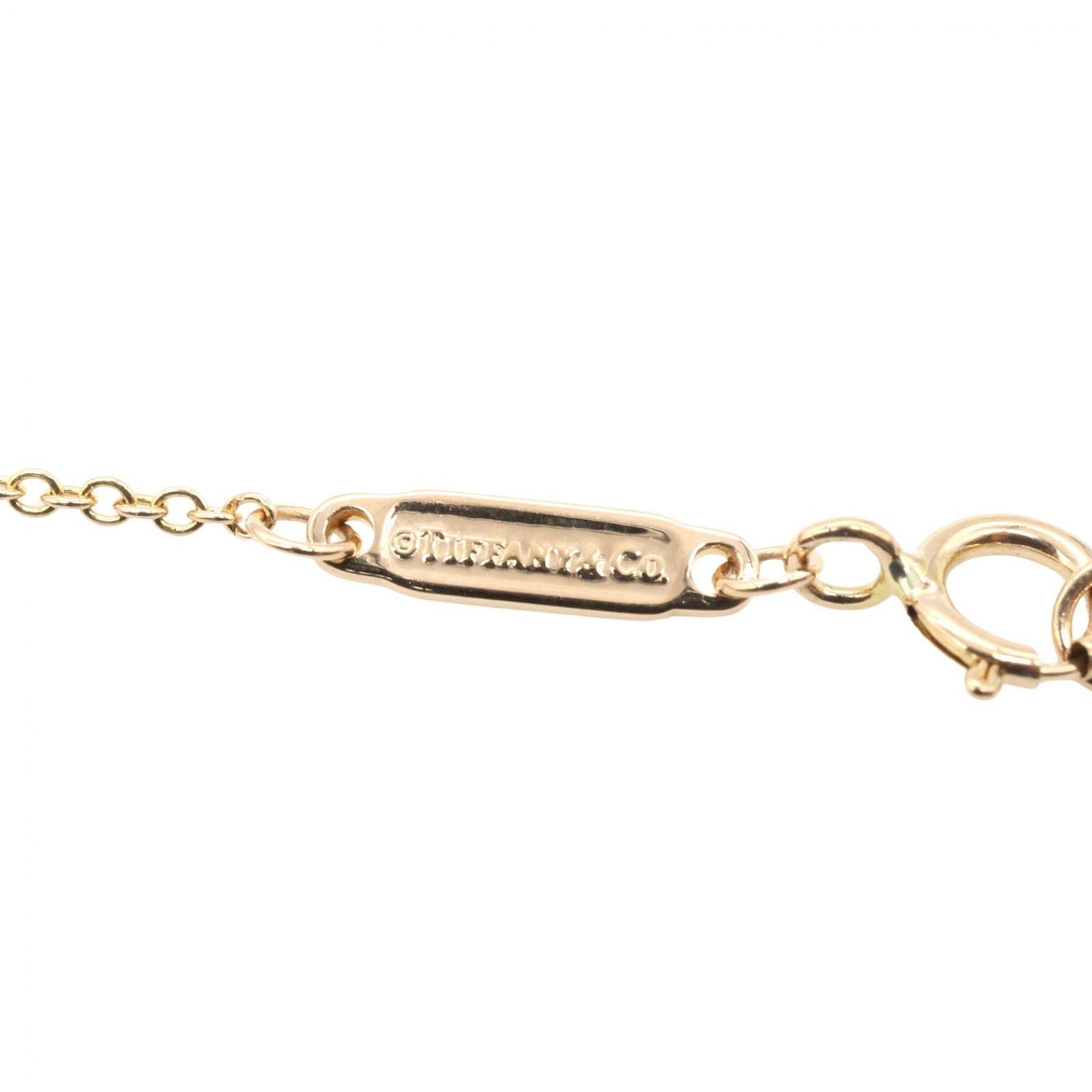 Tiffany Necklace Co T 41/45.5Cm K18