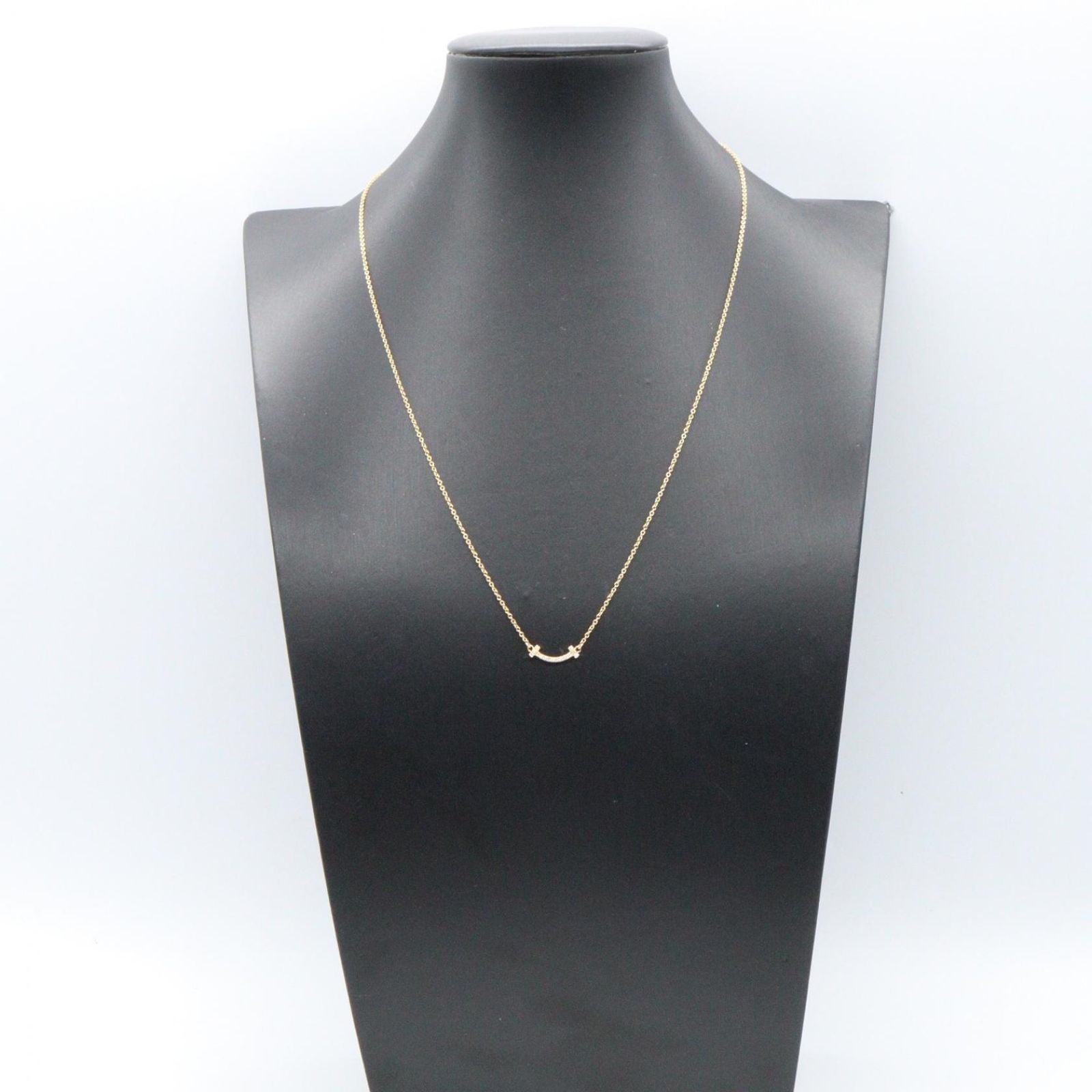 Tiffany Necklace Co T 41/45.5Cm K18