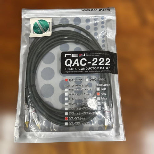 Cables Shields Neo Qac-222 Rca 2.0M2