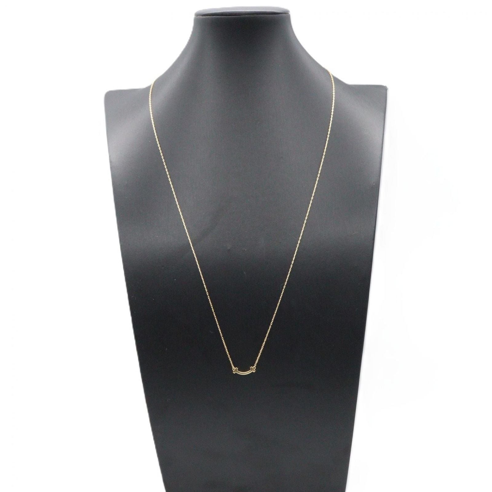 Tiffany Necklace Co T 62617640 52/56.5Cm K18 Used A