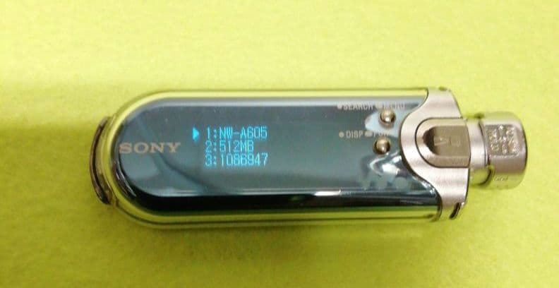 Sony Digital Audio Player Nw-A605