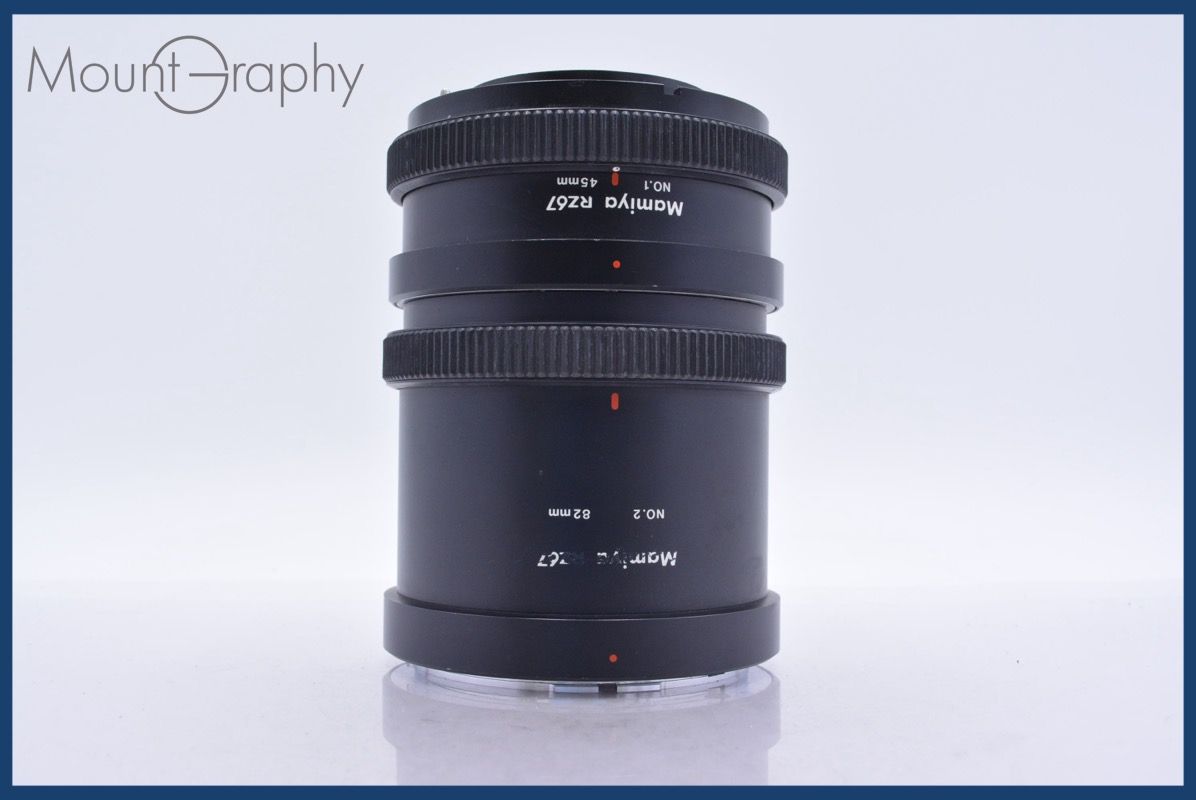 Others Mamiya Rz67 Auto Extension Tube Ring No.1 No.2 Set #Yk6374