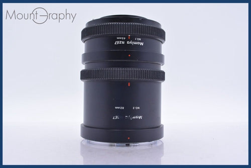 Others Mamiya Rz67 Auto Extension Tube Ring No.1 No.2 Set #Yk6374
