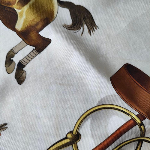 Hermes Bandanas Thin Scarves 90 Jumping