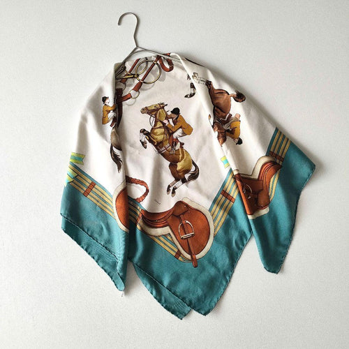 Hermes Bandanas Thin Scarves 90 Jumping
