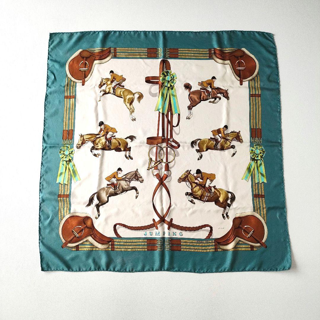 Hermes Bandanas Thin Scarves 90 Jumping
