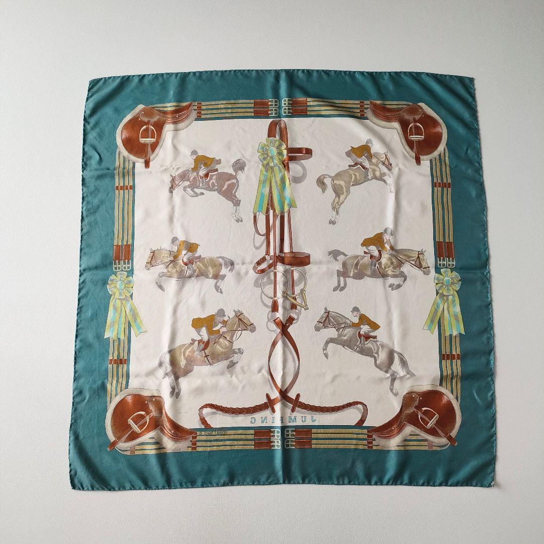 Hermes Bandanas Thin Scarves 90 Jumping