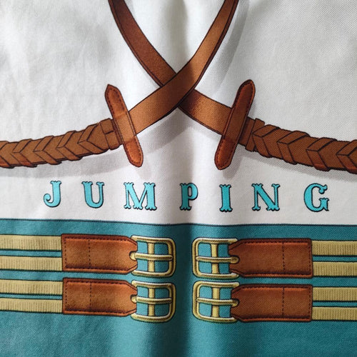 Hermes Bandanas Thin Scarves 90 Jumping