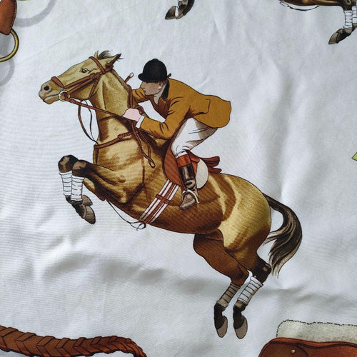 Hermes Bandanas Thin Scarves 90 Jumping