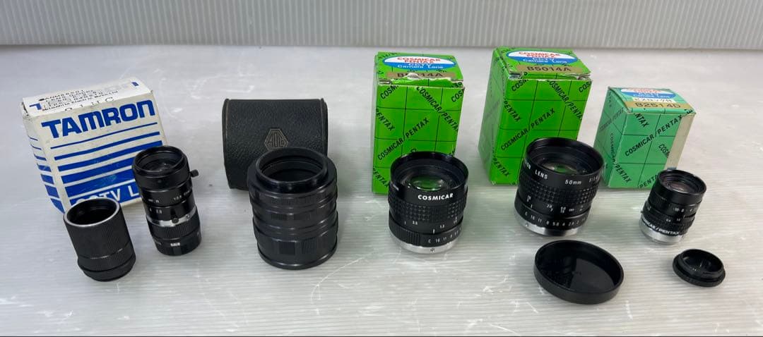 Zoom Lenses Tamron Cosmicar Pentax Cctv