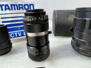 Zoom Lenses Tamron Cosmicar Pentax Cctv
