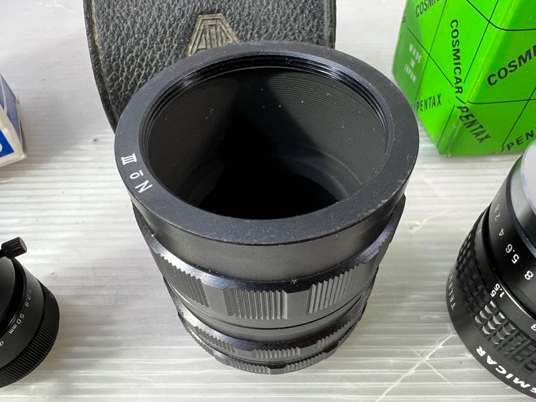 Zoom Lenses Tamron Cosmicar Pentax Cctv
