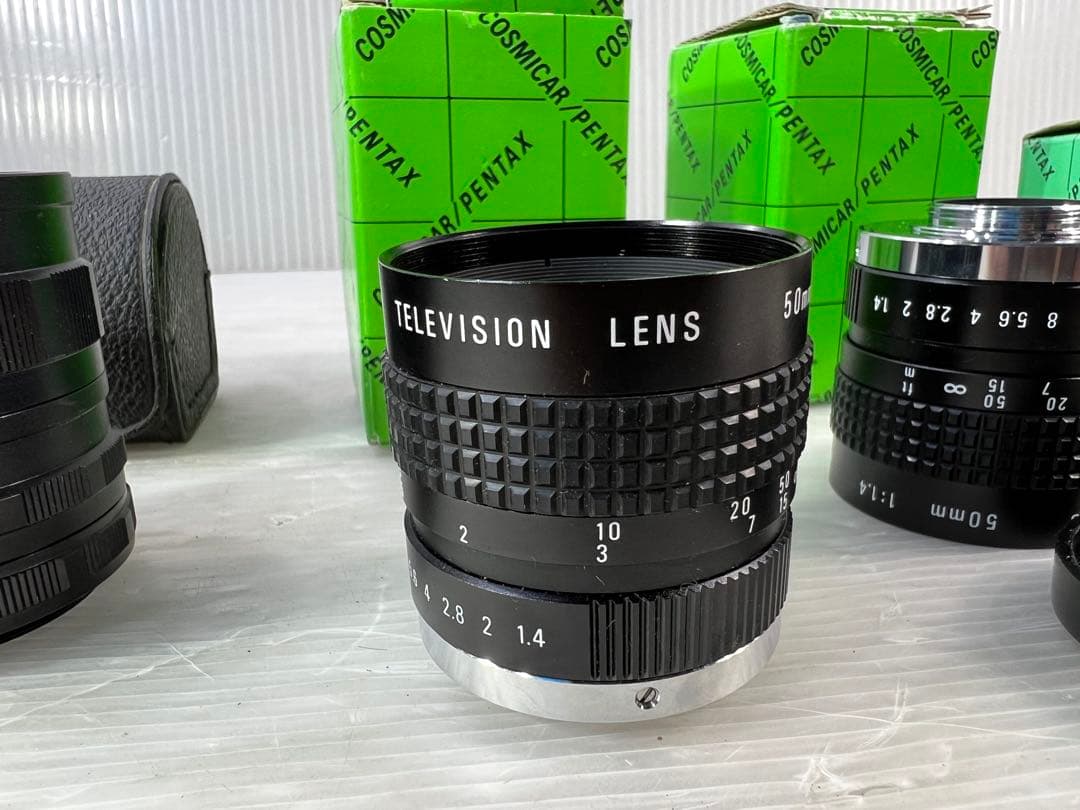 Zoom Lenses Tamron Cosmicar Pentax Cctv