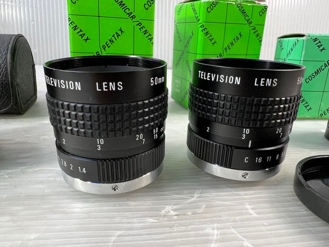 Zoom Lenses Tamron Cosmicar Pentax Cctv
