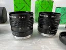 Zoom Lenses Tamron Cosmicar Pentax Cctv