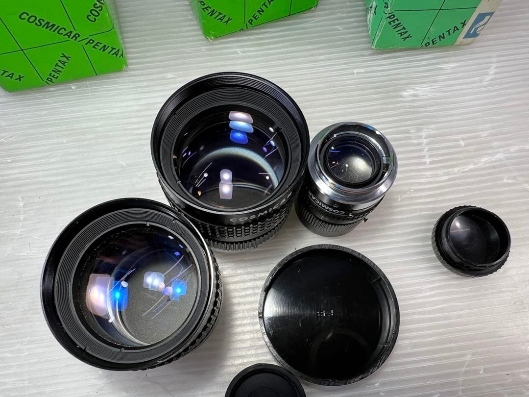 Zoom Lenses Tamron Cosmicar Pentax Cctv