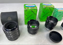 Zoom Lenses Tamron Cosmicar Pentax Cctv