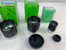 Zoom Lenses Tamron Cosmicar Pentax Cctv