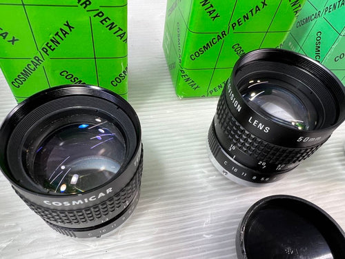 Zoom Lenses Tamron Cosmicar Pentax Cctv