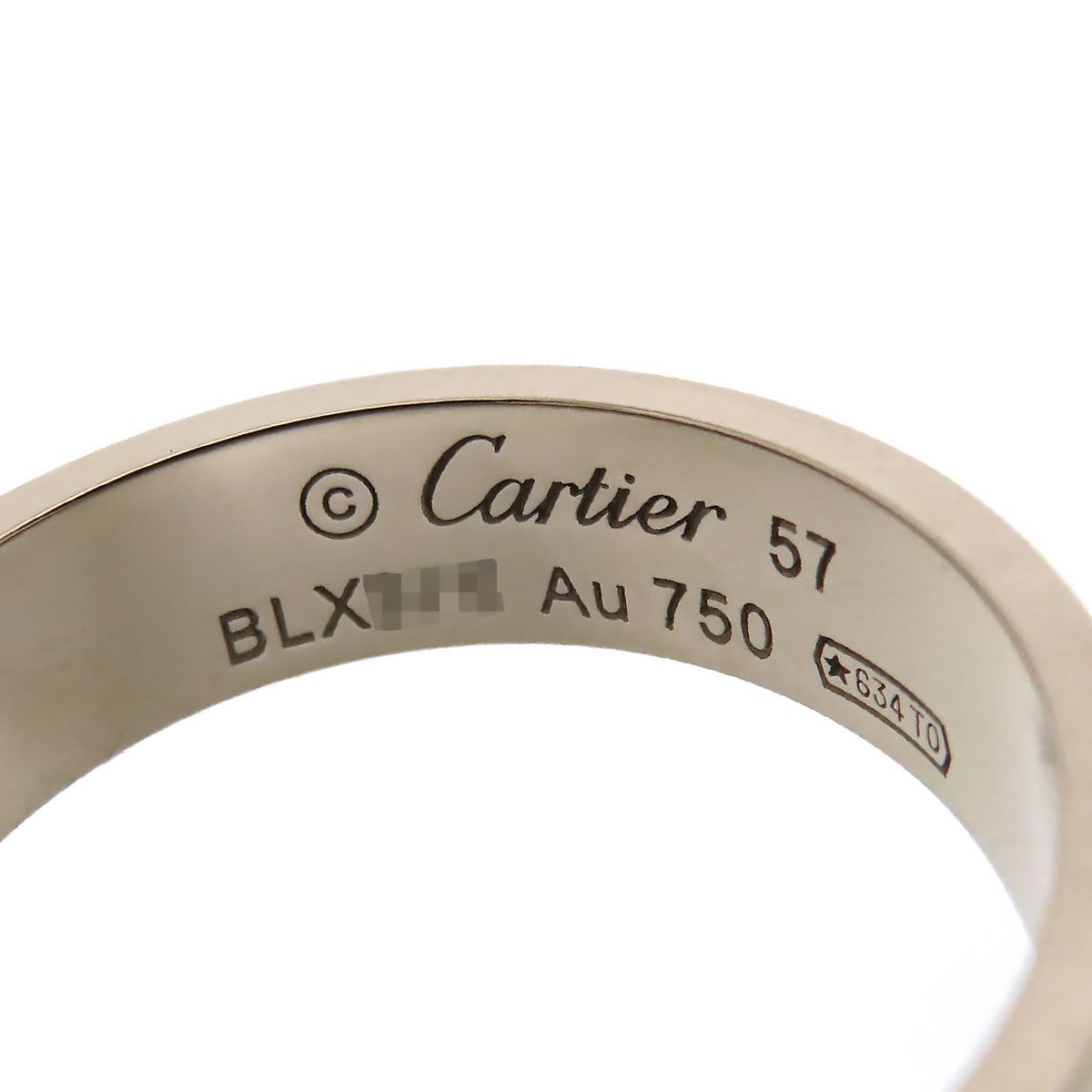 Cartier Ring #57 B4084757 Au750 (K18Wg)