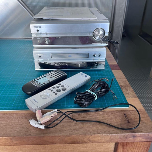 Denon Cd Md Cassette Deck Dcd-201Sa Pma-201Sa
