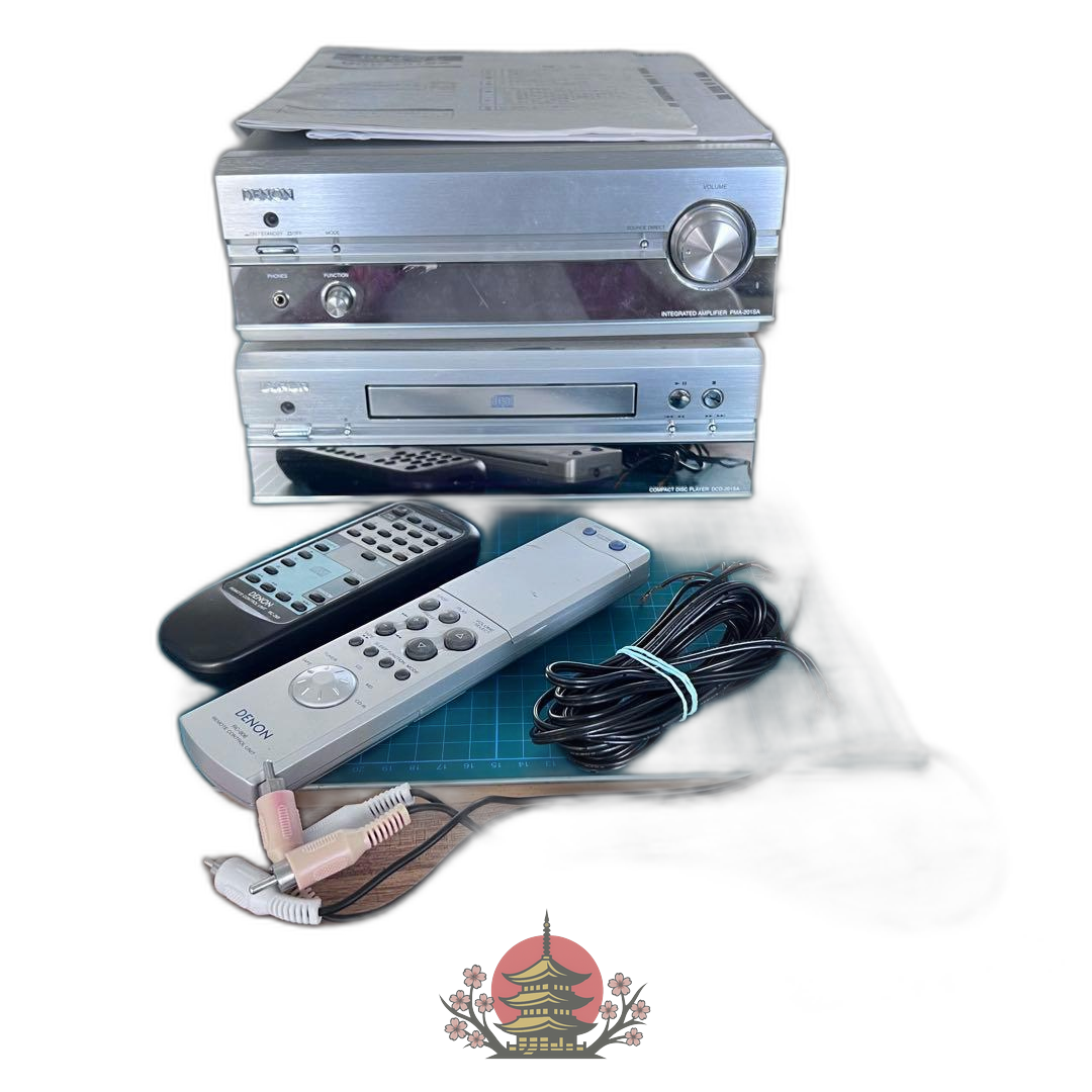 Denon Cd Md Cassette Deck Dcd-201Sa Pma-201Sa