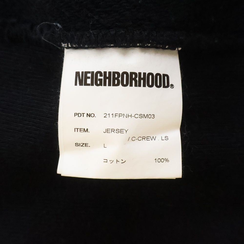 Neighborhood Trainer Sweatshirts 21Ss Jersey C-Crew Ls 211Fpnh-Csm03
