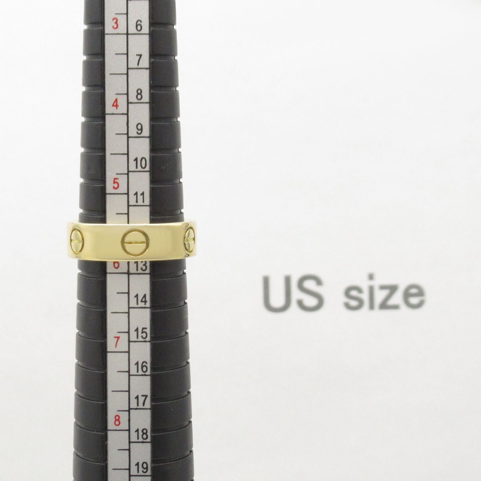 Cartier Ring K18 Used A