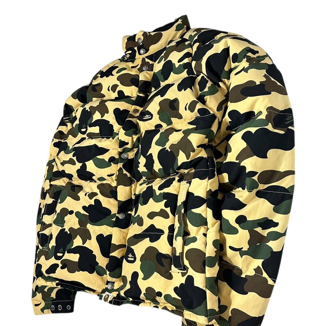 A Bathing Ape Down Jacket 90'S 1St Camo White Goose 90