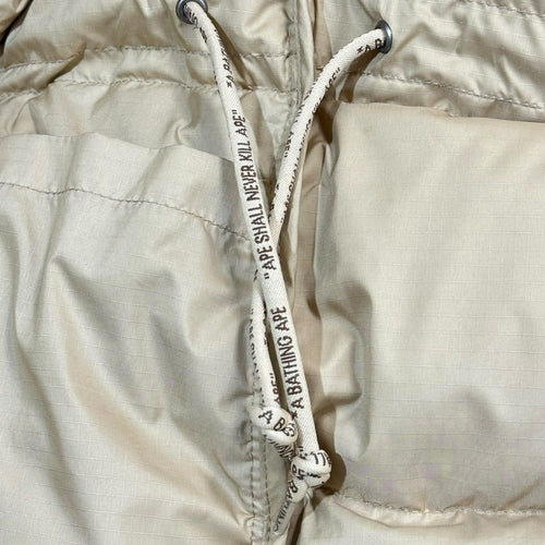 A Bathing Ape Down Jacket 90'S 1St Camo White Goose 90