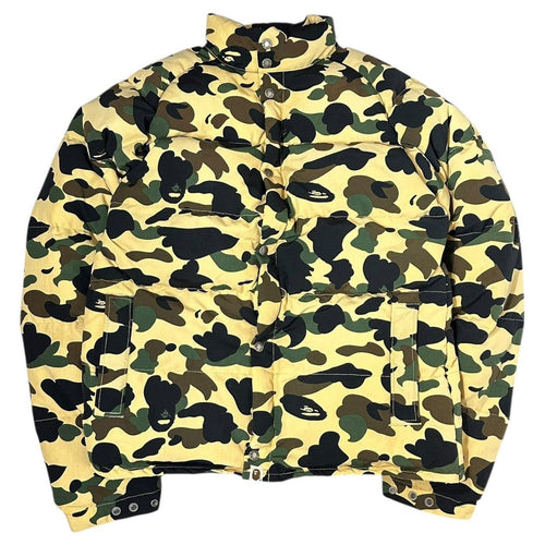 A Bathing Ape Down Jacket 90'S 1St Camo White Goose 90