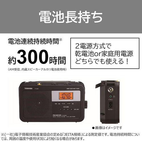 Portable Tv Toshiba( Ty-Shr4(Km) Led Lcd Fm Am 0